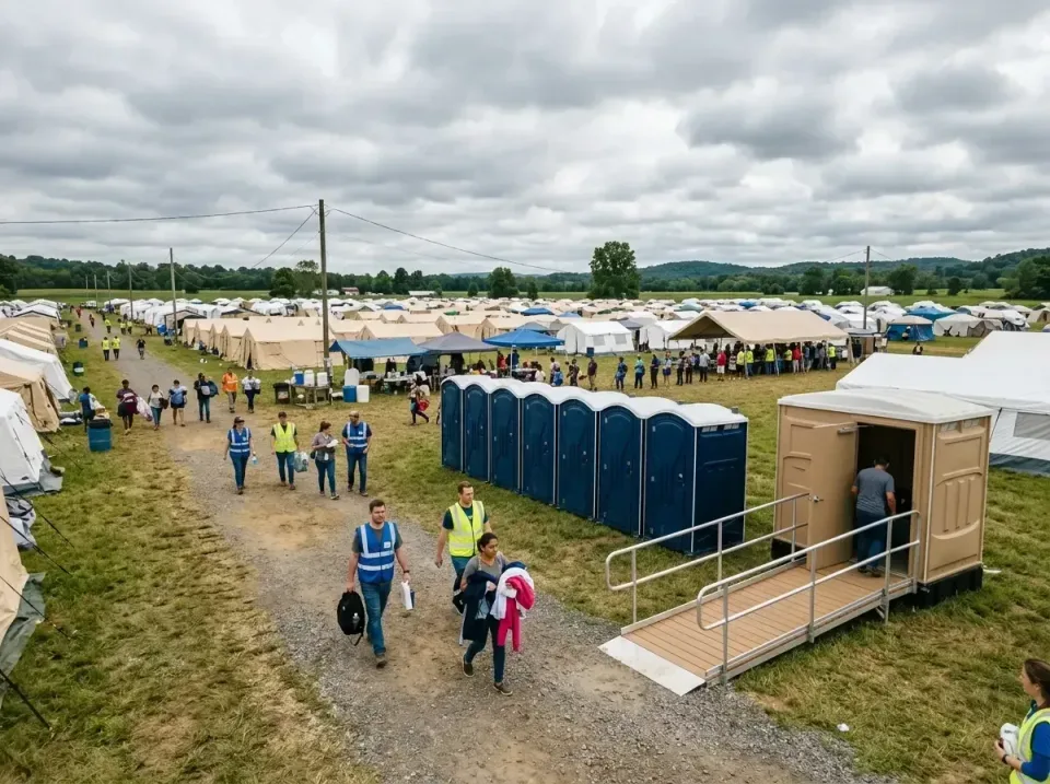 disaster-relief-camp-restrooms-010 — frequently asked questions, Dumpster & Portable Bathrooms Rental in East End, AR
